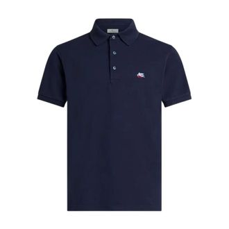 Etro Etro, Polo Shirts, male, Blue, Size: 2XL Polo Shirt