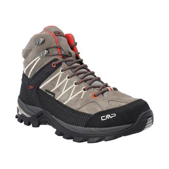 F.lli Campagnolo Wanderschuh CMP RIGEL MID WP TREKKING SHOES, Herren, Gr. 40, deserto, arena, Leder, Schuhe Wanderschuh, wasserdicht