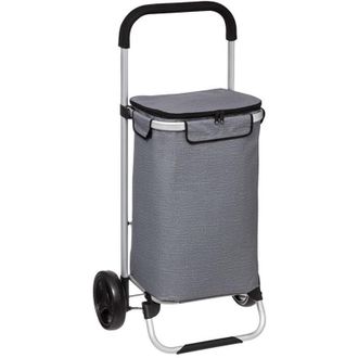 JJA Carro Compra Isotermico 2 Ruedas Gris