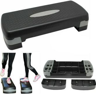 Trade Shop Trade Shop - Step Da Aerobica Pedana Stepper Fitness Per Casa Palestra Workout Yoga Ginnastic
