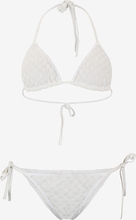 Missoni Strick-Triangel-Bikini mit Lurex
