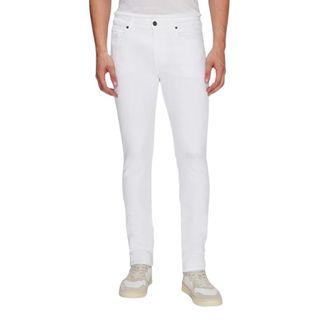 7 For All Mankind Skinny Jeans, male, White, Size: W31 Paxtyn Jeans