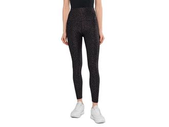 Beyond Yoga Softmark Caught in The Midi High Waisted Leggings Womens Clothing Espresso Leopard : XL (US Womens 14-16), Lycra/Polyester