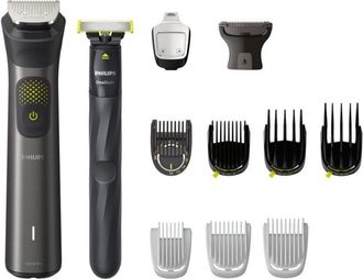 Philips Recortadora Multifunci&oacute;n All In One S9000 13 En 1 Cara + Pelo + Cuerpo + Afeitado Facial Oneblade Peine Recortador De Pr