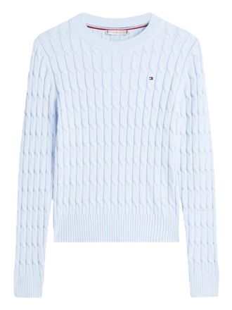Tommy Hilfiger Maglione con logo - Blu