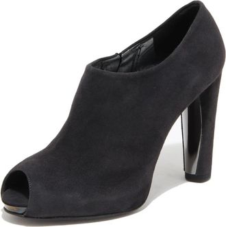 Stuart Weitzman Open teen hoge hakken schoenen - Dames - Pumps - Grijs - 37 EU - Schoenen