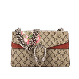 Gucci Pre-owned Womens Blooms Dionysus Small Shoulder Bag - Beige - One Size
