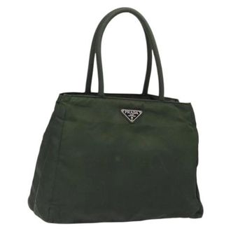 Prada Pre-owned Nylon prada-bags - Dames - Vintage Shopper - Groen - ONE Size - Nylon - Vintage