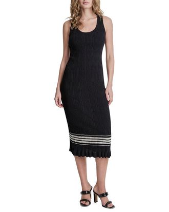 DKNY Striped Sweaterdress
