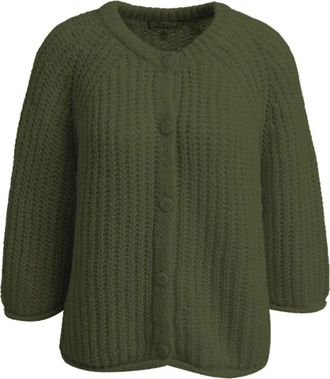 Smith & Soul Cardigans - Dames - Vesten - Groen - L - Truien & Vesten
