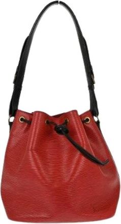 Louis Vuitton Pre-owned Bucket Bags, female, Red, Size: ONE SIZE Pre-owned Vintage Bucket Bag