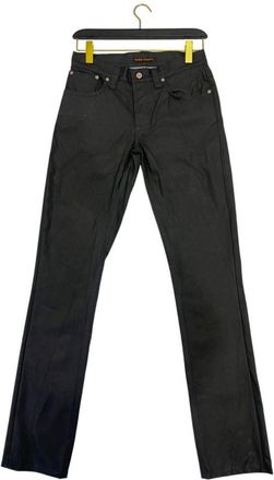 Nudie Jeans Dunne Finn Droge Zwarte Jeans