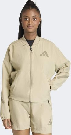 adidas Z.N.E. - Bomber in tessuto cargo wonder-Neutro