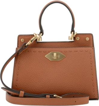 Pourchet Trianon Micro Handtas - Dames - Handtassen - Bruin - ONE Size - Leer - Tassen