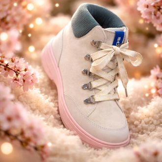 Sorel Womens Ona 503 Hiker Shoetie In Natural/vintage Pink