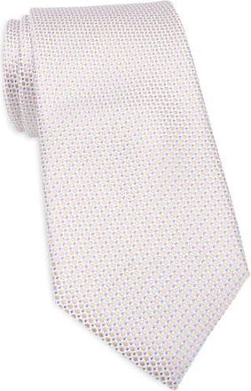 Duchamp Textured Neat Silk Tie in Tan at Nordstrom Rack