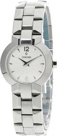 Concord La Scala Quartz White Dial Ladies Watch 309661