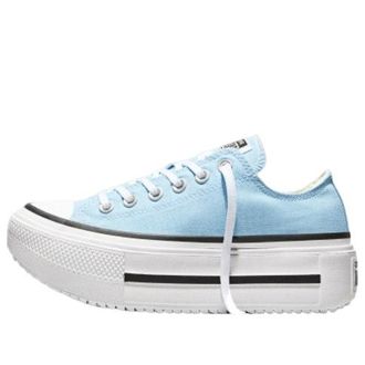 Converse (WMNS) Converse Chuck Taylor All Star Double Stack Sky Blue White A19900C