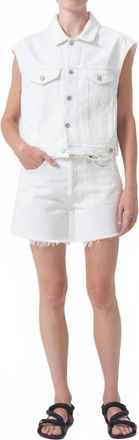 A Gold E Parker Long Short In Panna Cotta