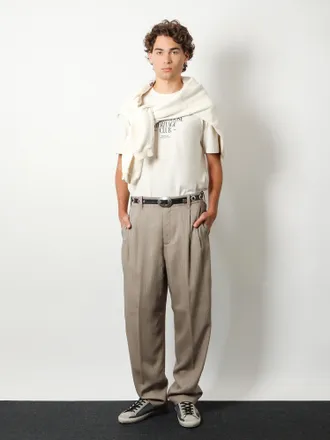 Golden Goose Logo-Printed Crew Neck T-Shirt - White