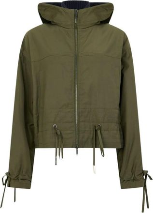 Iceberg Relaxed Parka - Dames - Jassen - Groen - Maat: 2XS Nylon