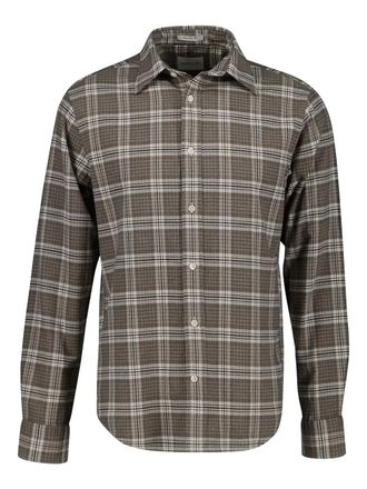 GANT check-patterned shirt - Brown