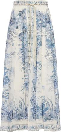 Zimmermann Wanderlust A-Line Maxi Skirt