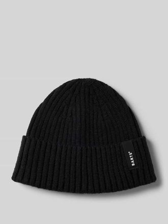 Barts Beanie mit Label-Detail Modell SUMTER in Black, Gr&ouml;&szlig;e 1
