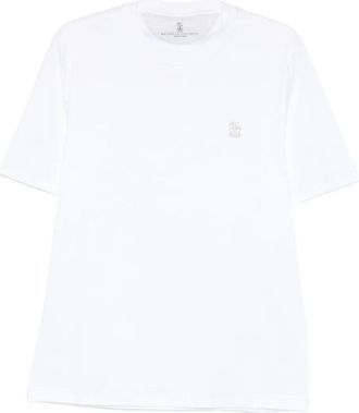 Brunello Cucinelli Crew-Neck T-Shirt With Logo