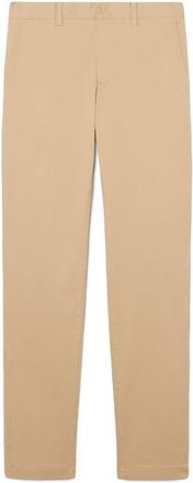 Lacoste Flat Front Cotton Stretch Twill Chinos in Viennese at Nordstrom, Size 33 X 32