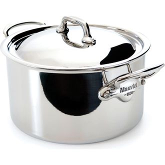 Bloomingdale's MCook 9.1 qt. Stainless Steel Stewpan & Lid in Silver at Nordstrom