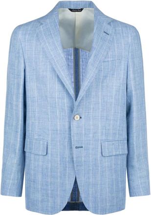 Brian Dales Hombre, Chaquetas, Azul, Talla: L