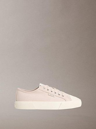 Calvin Klein CK Luna - Zapatillas de lona con logo emblema