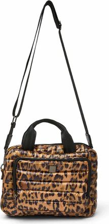 Think Royln Womens Stowaway Toiletry Case In Leopard