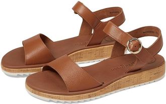 Paul Green Tippi Sandals Womens US 10.5 Brown Leather Adjustable Strap ZOGG217