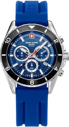 Swiss Alpine Military Sierra Chronograph - Heren - Horloges - Zwart - ONE Size - Accessoires