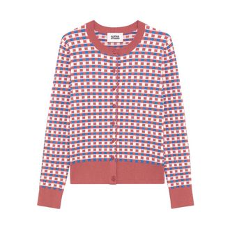 Alpha Studio Cardigans, female, Multicolor, Size: XL Cardigan