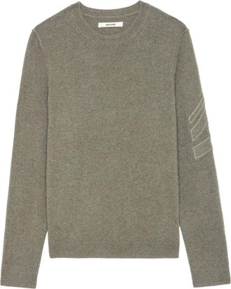 Zadig&Voltaire Kennedy jumper - men - Cashmere - S - Green
