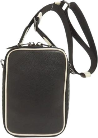 Coach Pre-owned Shoulder Bag - Dames - Vintage Schoudertas - Zwart - ONE Size - Leer - Vintage