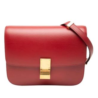 Celine Pre-owned Cross Body Bags, female, Red, Size: ONE SIZE Pre-owned Crossbody Bag