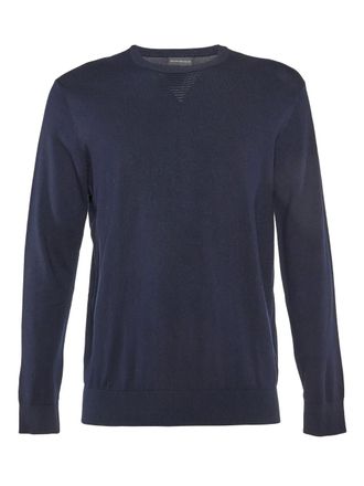 Emporio Armani fine-knit top - Blue