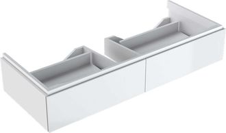 Keramag Keramag - Geberit Xeno 2 Mueble Bajo Lavabo, 1174x220x462mm, 2 Cajones