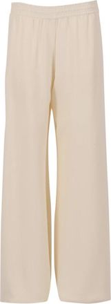 Fabiana Filippi Pantalone Ampio - Dames - Wijde Broeken - Wit - S - Broeken