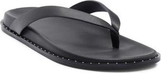 Paige Zadie Flip Flop in Black at Nordstrom, Size 10.5
