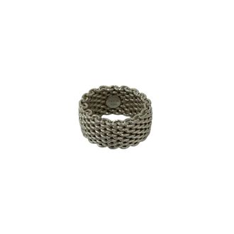 Tiffany & Co. Silver Silver 925 Band Ring (Pre-Owned)