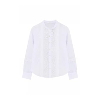 Gustav Dames, Blouses & Shirts, Wit, Maat: XS