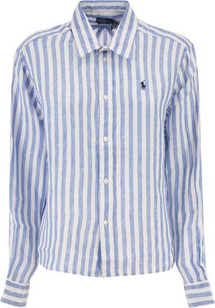 Polo Ralph Lauren Short, Loose Fitting Linen Shirt