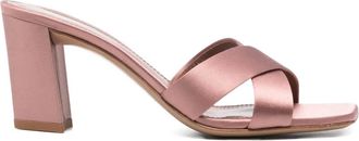 PARIS TEXAS Dafne heeled sandals - Pink