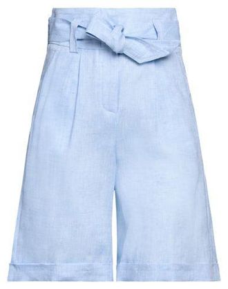 ショートパンツ PESERICO Women Shorts  Burmudas P0478801972 061 BLUE Women's PESERICO Shorts - up to −91% | Stylight