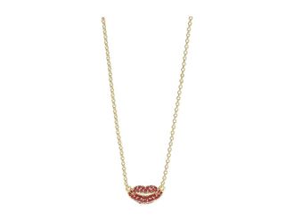 Kate Spade New York Lps Mni Pendant Womens Necklace Red, Brass/Cubic Zirconia